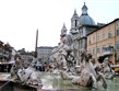 Itálie - Řím a okolí - Fontana del Neptuno(1878)na Piazza Navona, post. na Domiciánově stadionu