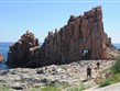 Sardinie - barevné skály Arbatax