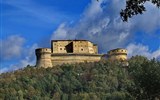 Marche - Itálie - Marche - pevnost San Leo, vězení kde byl kdysi vězněn i známýCagliostro