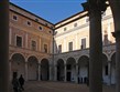 Itálie - Marche - Urbino, nádvoří Palazzo Ducale