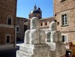 Itállie - Marche - Urbino, Palazzo Ducale, východní veduta