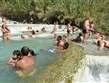 Itálie - Lazio - přírodní  termální prameny Saturnia, jedinečný zážitek