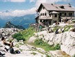 Itálie, Madonna di Campiglio, Rifugio na vrcholu