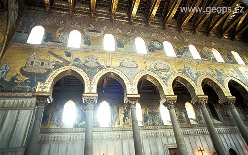 Itálie, Sicílie, Monreale 