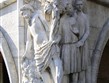 Itálie - Benátky - Dožecí palác, detail Noemova opilství