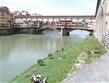 Itálie, Toskánsko, Florencie, Ponte Vecchio