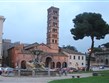 Itálie - Řím - Santa Maria in Cosmedin, postaven v 6.stol. na zbytcích Herkulova chrámu, 782 a 1118-24 přestavěn