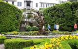 Itálie -  Itálie - Tremezzo - zahrada vily Charlota