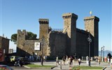 Lazio - Itálie - Lazio - Bolsena, Rocca della Monaldeschi Cervara, první zmínka 1156