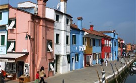 Benátky, ostrovy Murano, Burano a Torcello