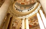 Lazio - Itálie - Lazio - Caprarola, Villa Farnese, schodiště Scala Regia
