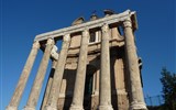 Řím - Itálie - Řím - Forum Romanum, chrám Antoniuse a Faustiny z roku 141