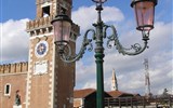 Severní Itálie - Itálie, Benátky, Arsenál va středověku největší výrobna zbraní v Evropě