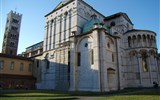 Toskánsko - Itálie, Toskánsko, Lucca, jeden z románských kostelů